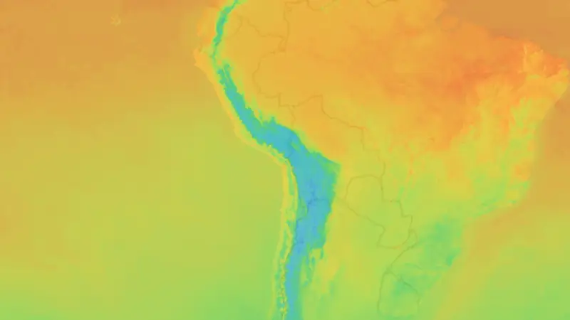 دما weather map