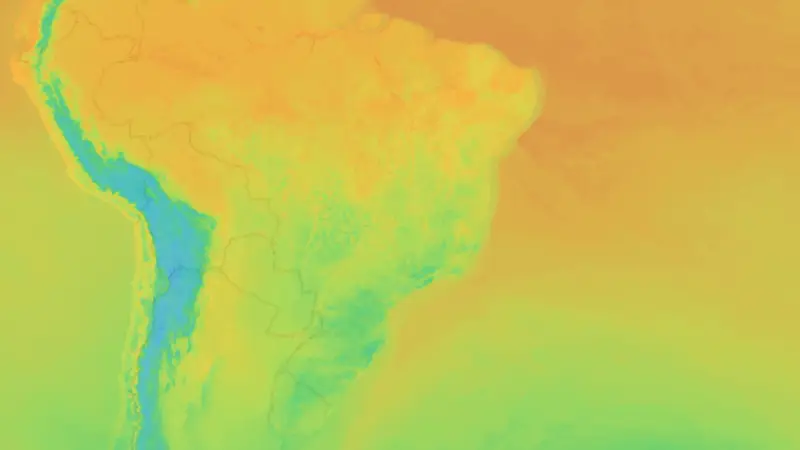 Sıcaklık weather map
