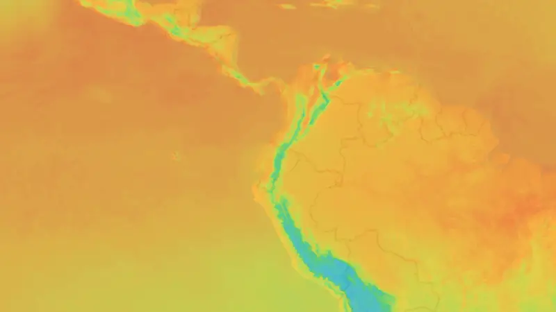 دما weather map