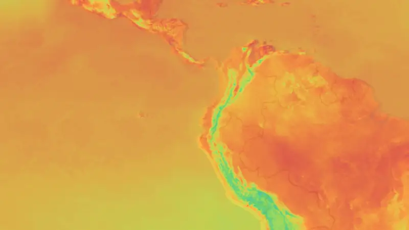 دما weather map