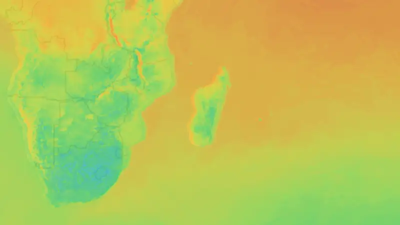 Temperatură weather map