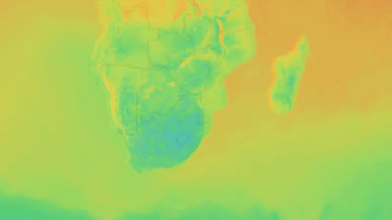Temperatūra weather map