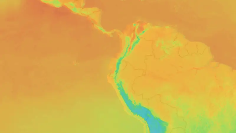 기온 weather map