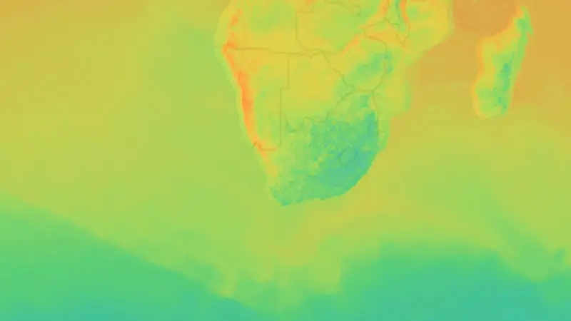Suhu weather map