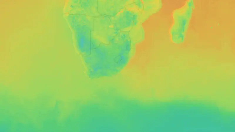 Sıcaklık weather map