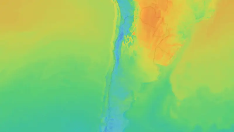 Temperatūra weather map