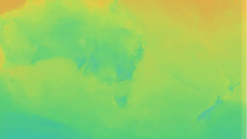 Temperatur weather map