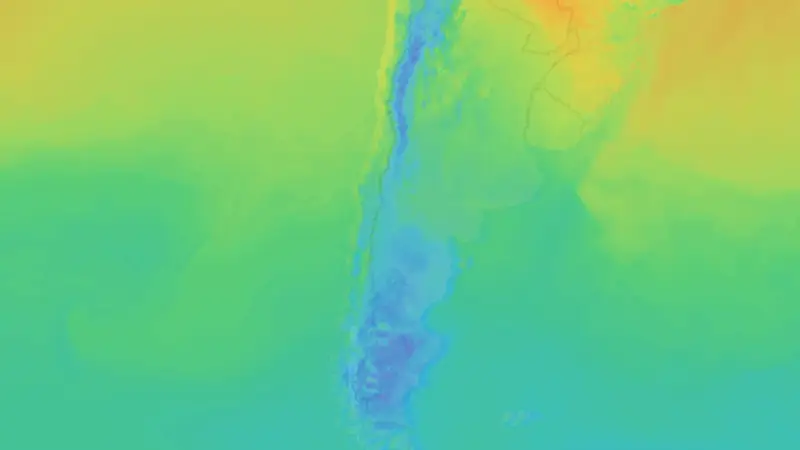 기온 weather map