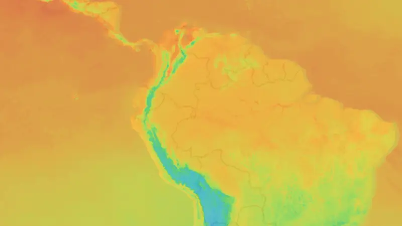 Temperatură weather map