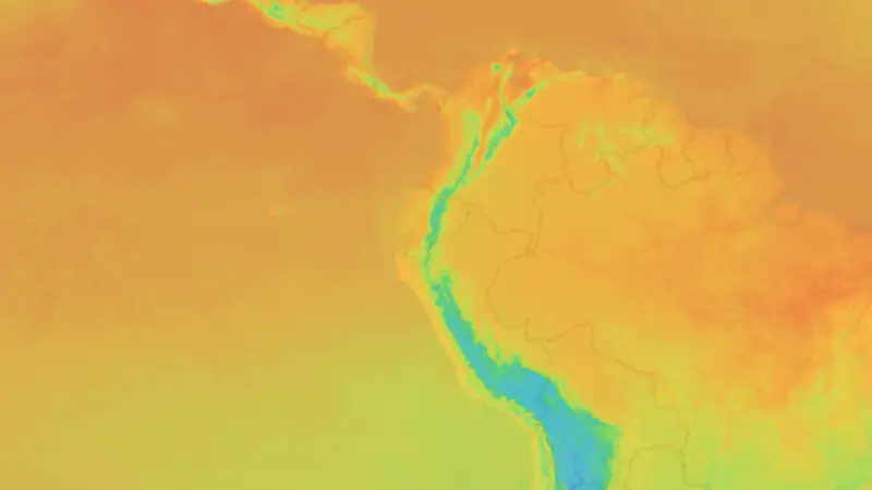 دما weather map