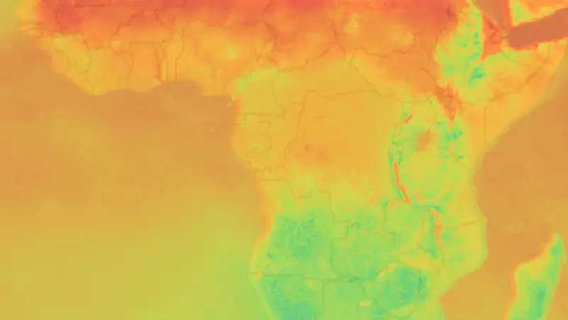 तापमान weather map