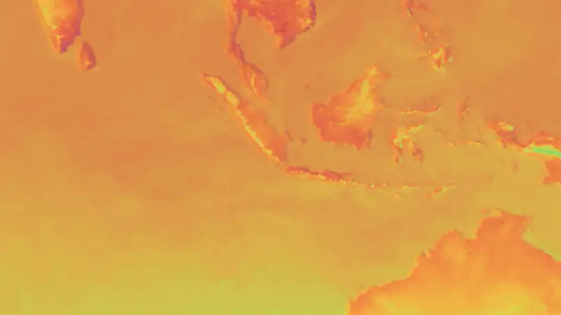 دما weather map