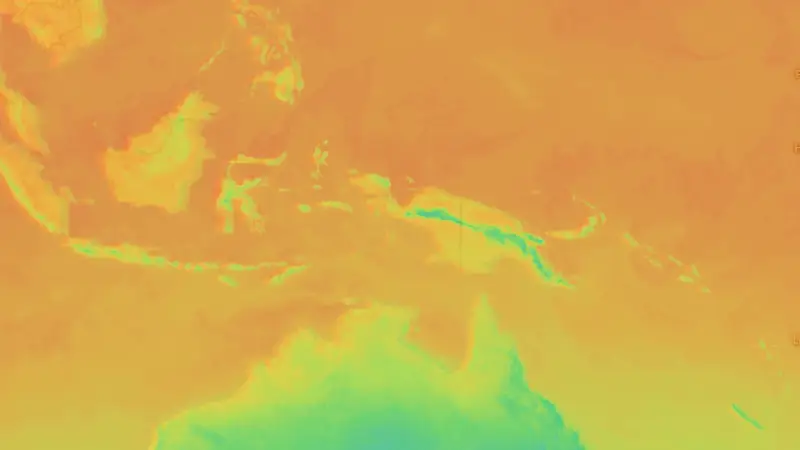 دما weather map