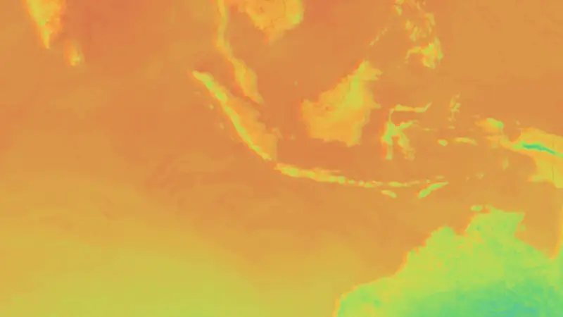 Temperatur weather map