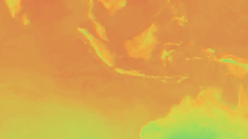 Temperatura weather map