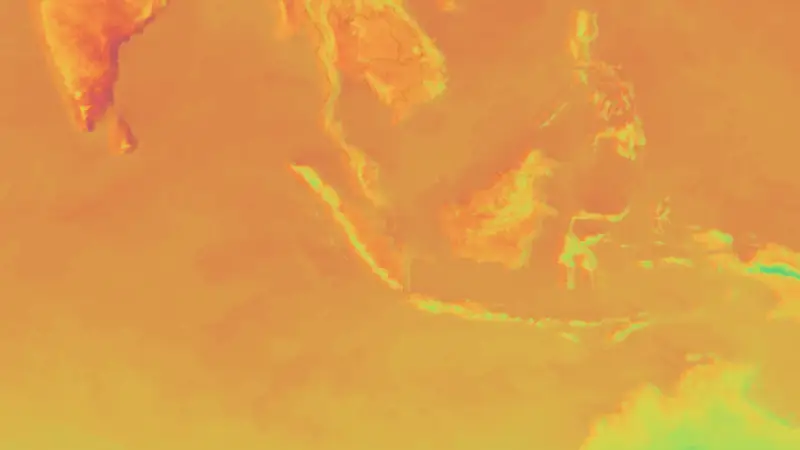 Temperatur weather map