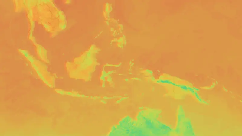 Temperatura weather map