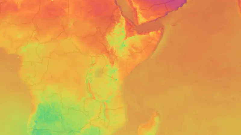 तापमान weather map