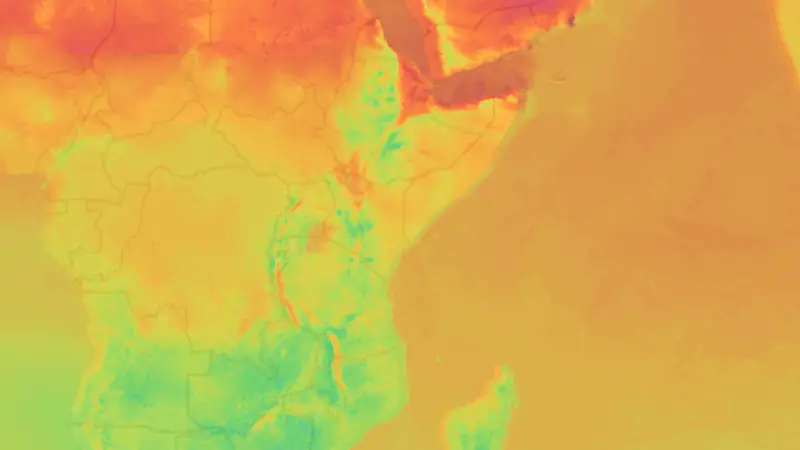 तापमान weather map