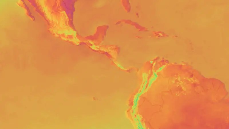기온 weather map
