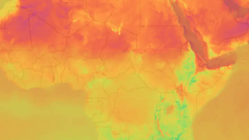 Temperatură weather map