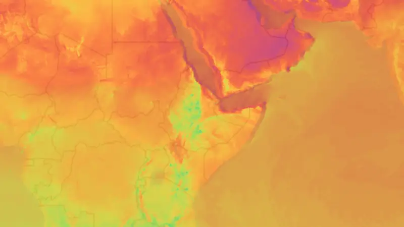 دما weather map