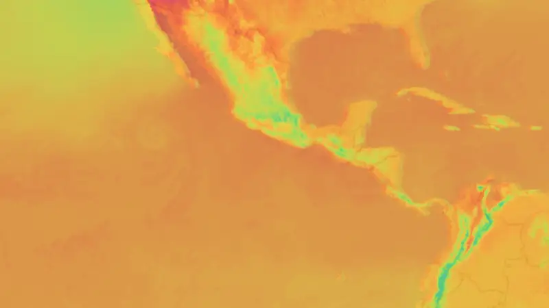 دما weather map