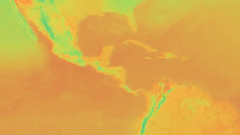 دما weather map