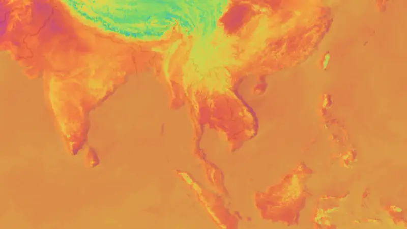 Temperatūra weather map