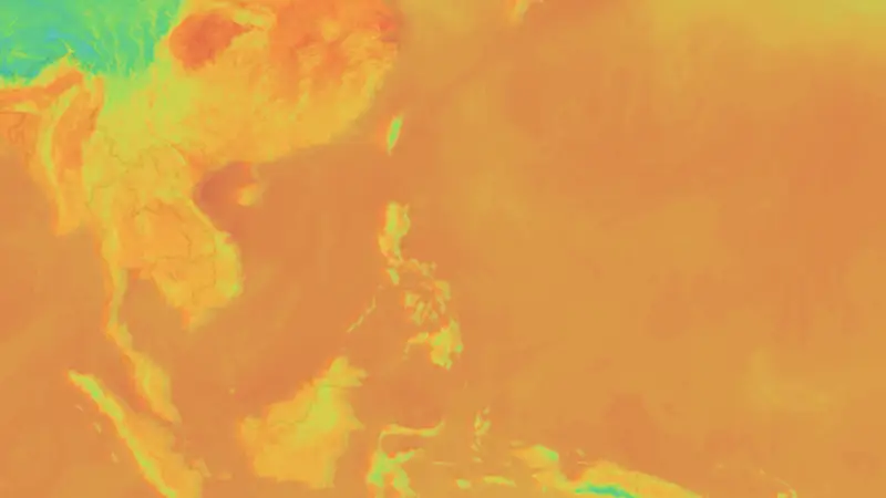 Temperatur weather map