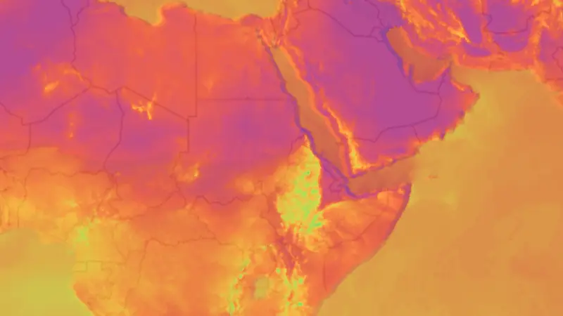 Temperatūra weather map
