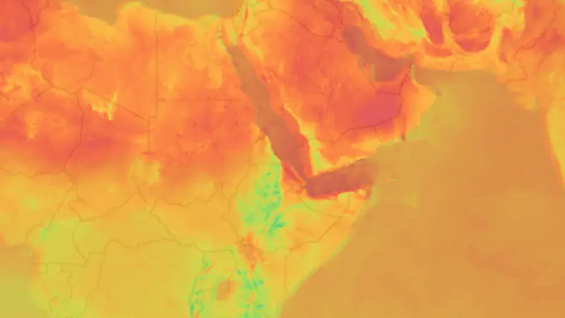 Temperatura weather map