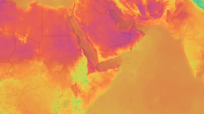 Suhu weather map