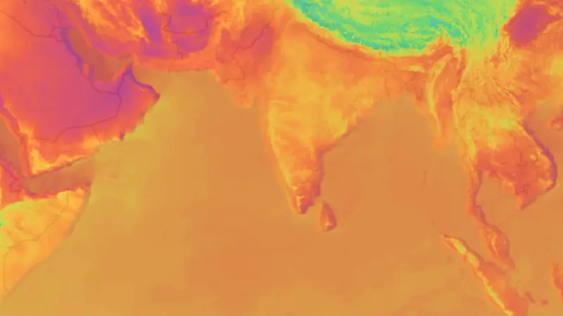 Temperatură weather map