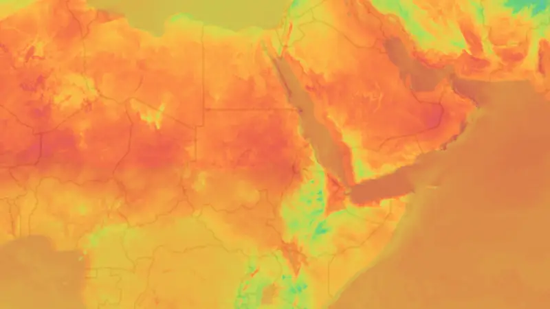 Temperatură weather map