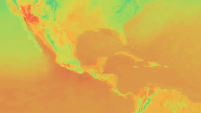 Temperatură weather map