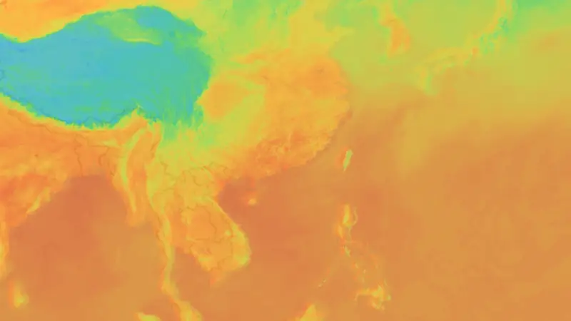 Sıcaklık weather map