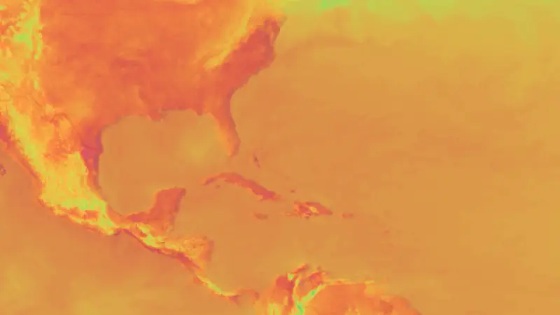 Hőmérséklet weather map