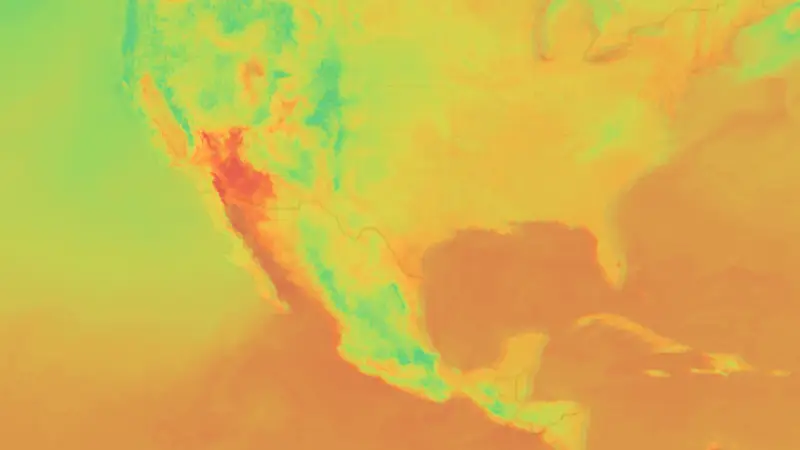 دما weather map