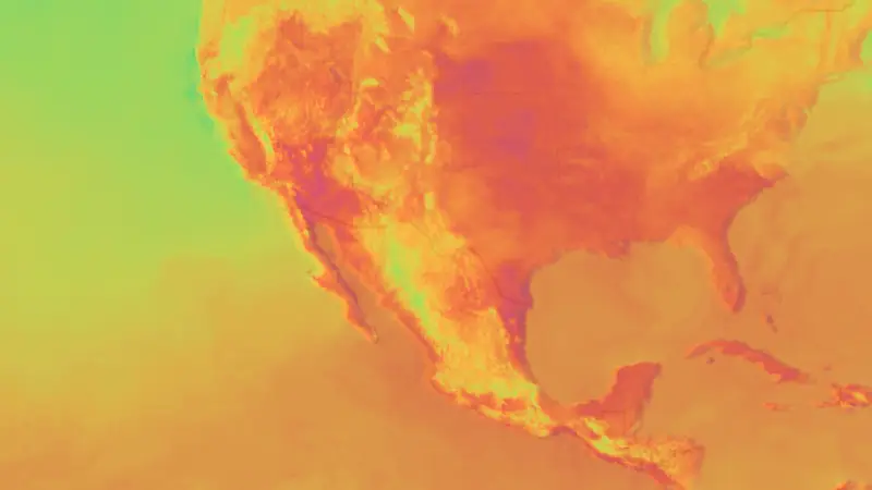 دما weather map