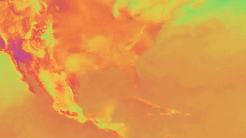 Temperatura weather map