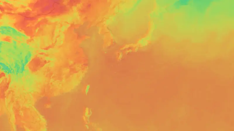 دما weather map