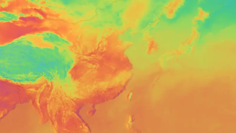 Sıcaklık weather map
