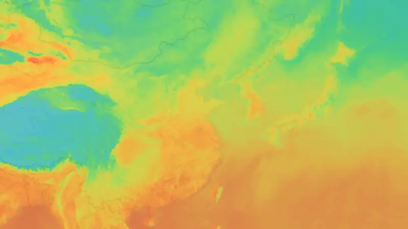 Sıcaklık weather map