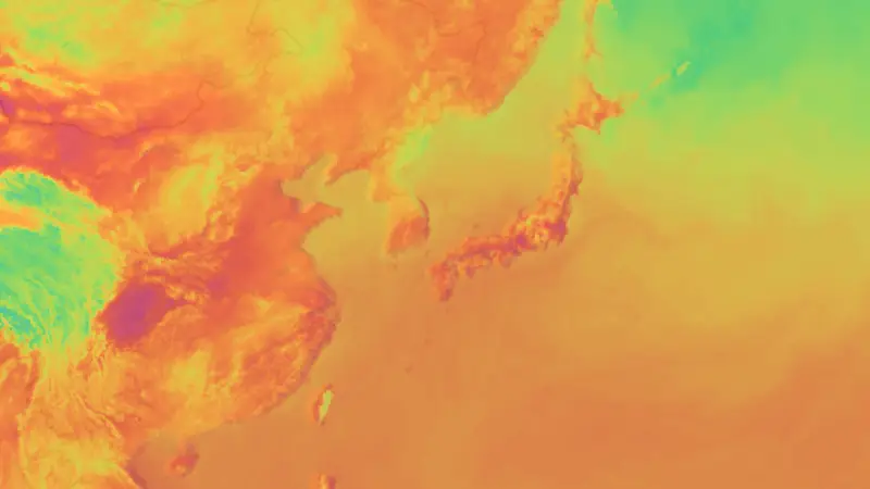 دما weather map