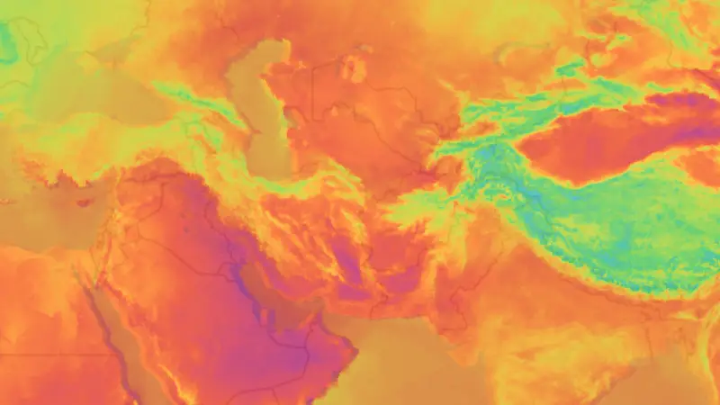 Temperatura weather map