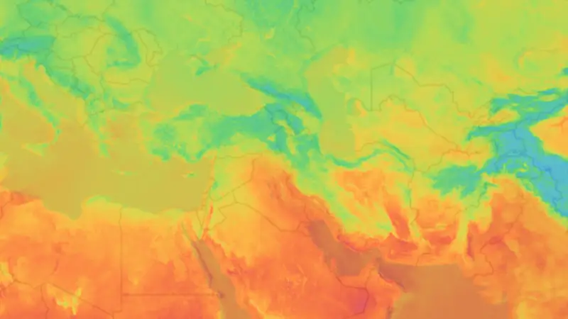 気温 weather map
