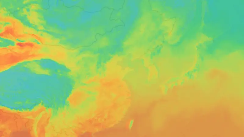 Sıcaklık weather map