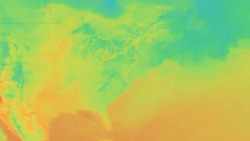 तापमान weather map