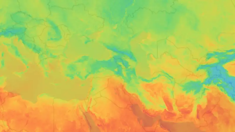 Температура weather map